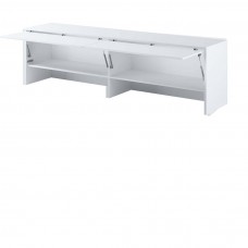 Plaukts virs gultas BED CONCEPT BC-09, balts glancēts